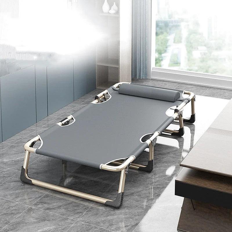 Portable folding bed